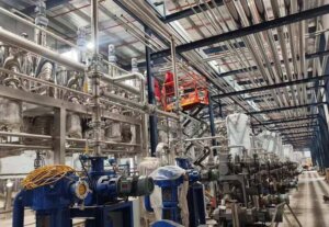 molecular distillation equipment for omega 3 enrichment and purification