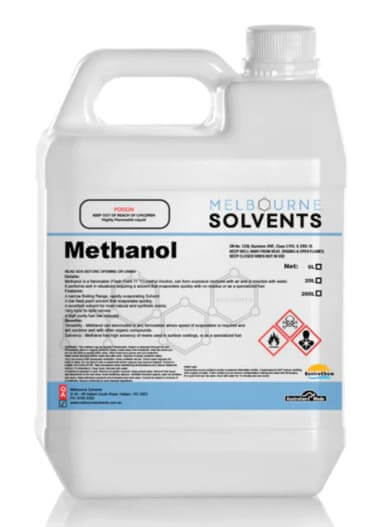 methanol recovery system