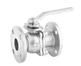 2 pc ball valve flange end ansi with mounting pad