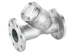 y strainer flange end