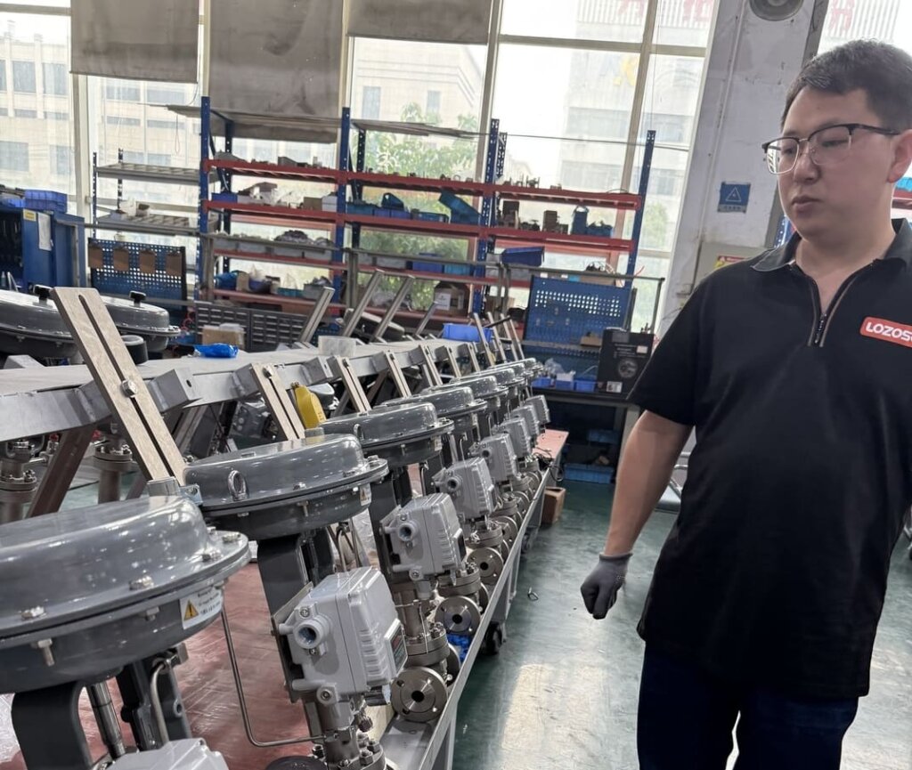 control valve inspection precision globe control valve