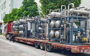 pervaporation membrane dehydration system for industrial solvent recovery