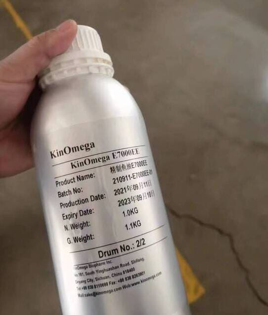 fish oil sample material package