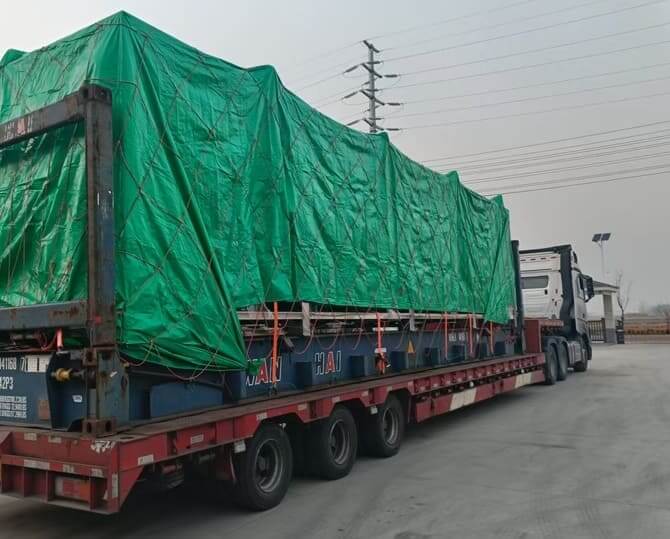 shipment of skid mounted spdu in separate parts
