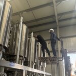on site assessment of interior carbonized residue to proceed with deep solvent washing