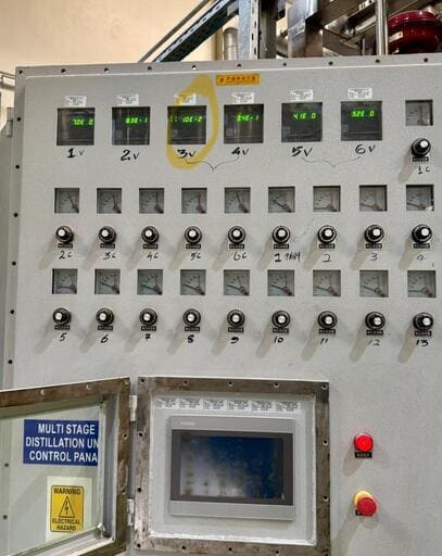 vacuum degree after the deep cleaning and maintenance installation