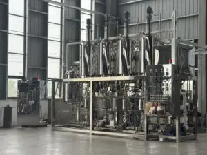 pilot plant for fish oil fatty acids enrichment